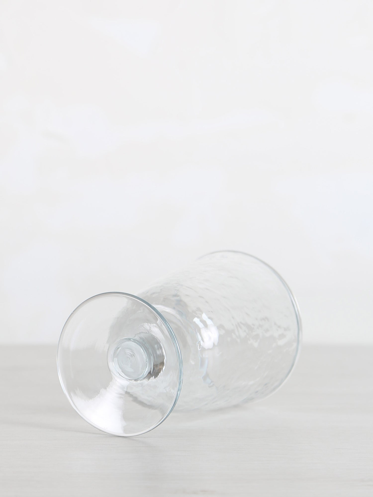 Hammered wine Glass