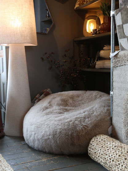 Sloane Faux Fur Pod in Mink