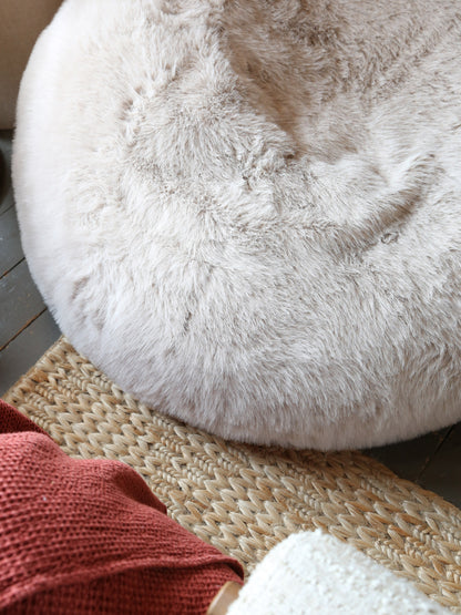 Sloane Faux Fur Pod in Mink