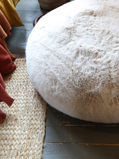 Sloane Faux Fur Pod in Mink
