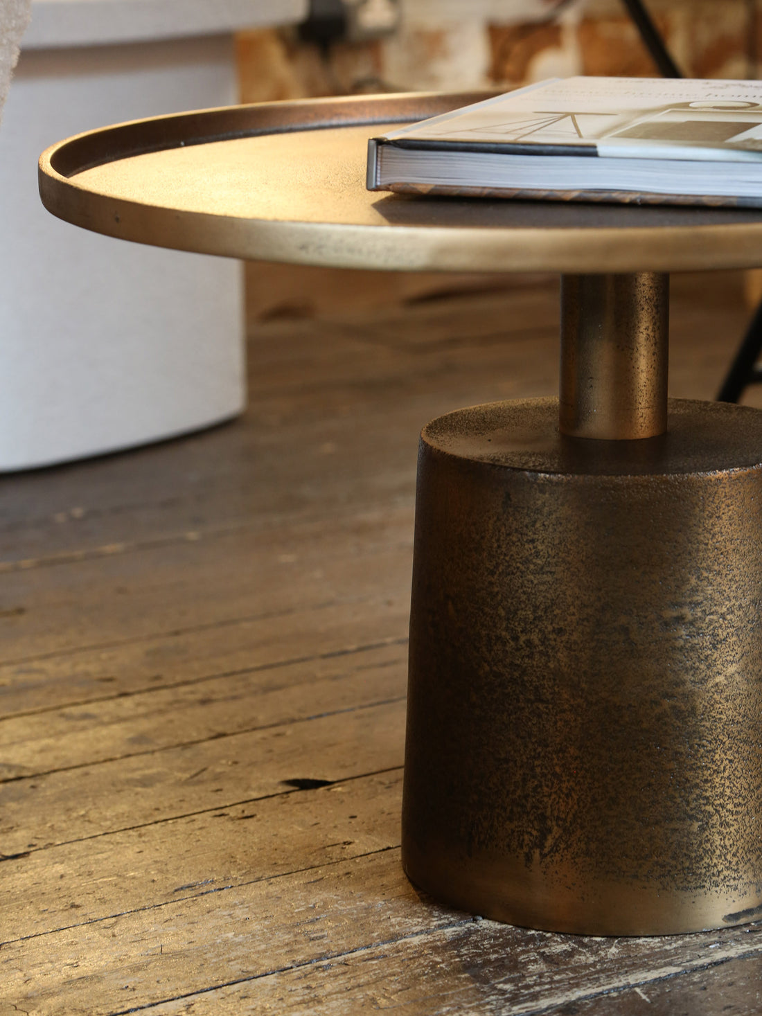 Rebel Coffee Table Antique Brass