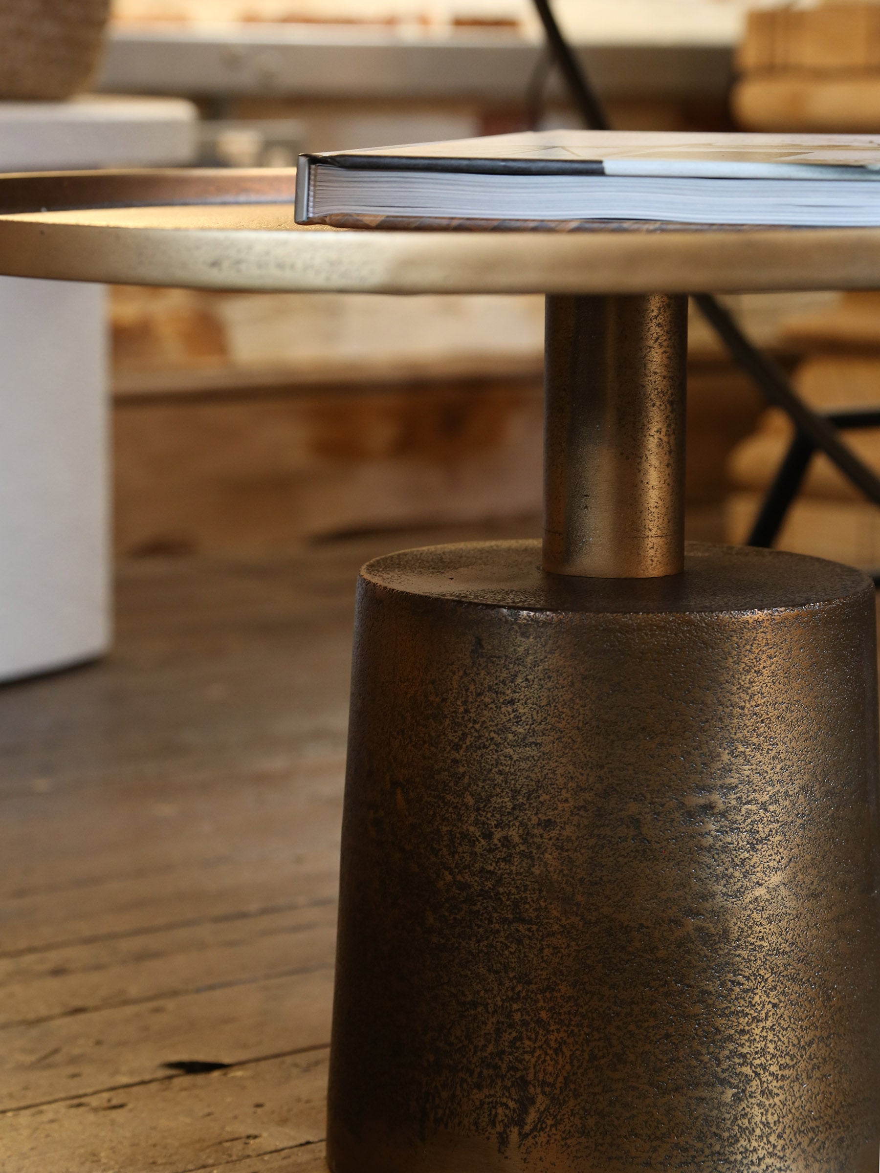 Rebel Coffee Table Antique Brass