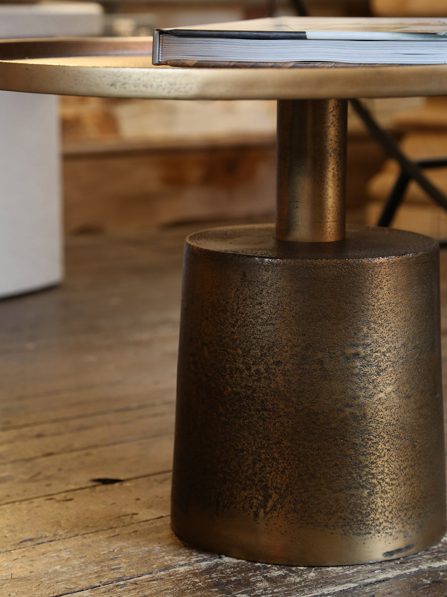 Rebel Coffee Table Antique Brass