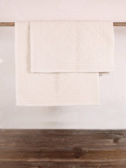 Enzo Bath Mat - Chalk - 54x64cm