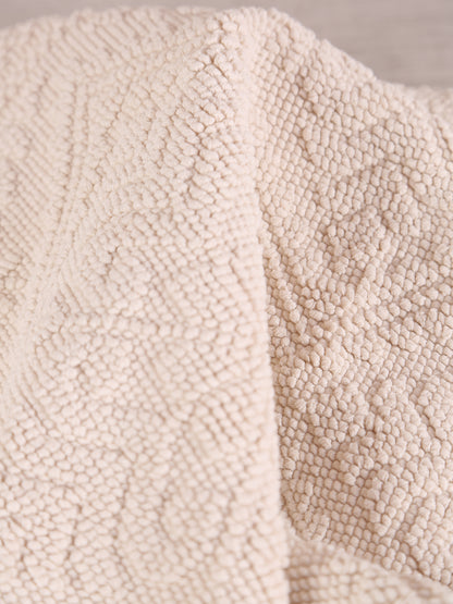 Enzo Bath Mat - Chalk - 54x64cm