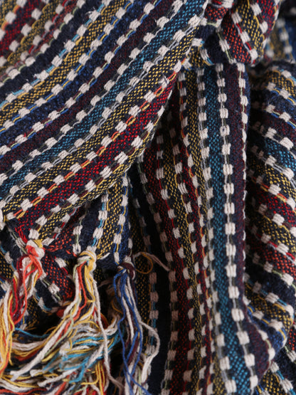 Lazzario Recycled Cotton Throw - Multicoloured