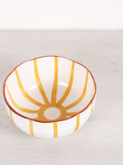 MYKONOS - Soup Bowl - Porcelain - Yellow