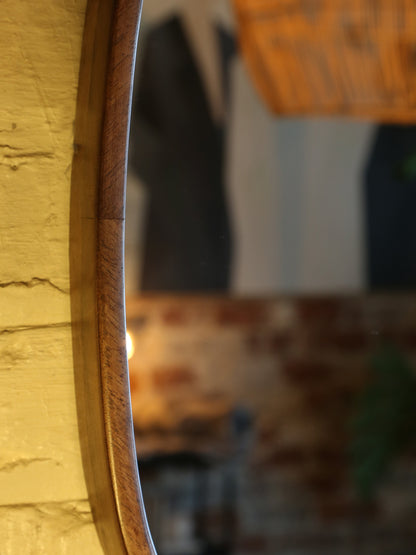 Nyko Square Rubberwood Mirror