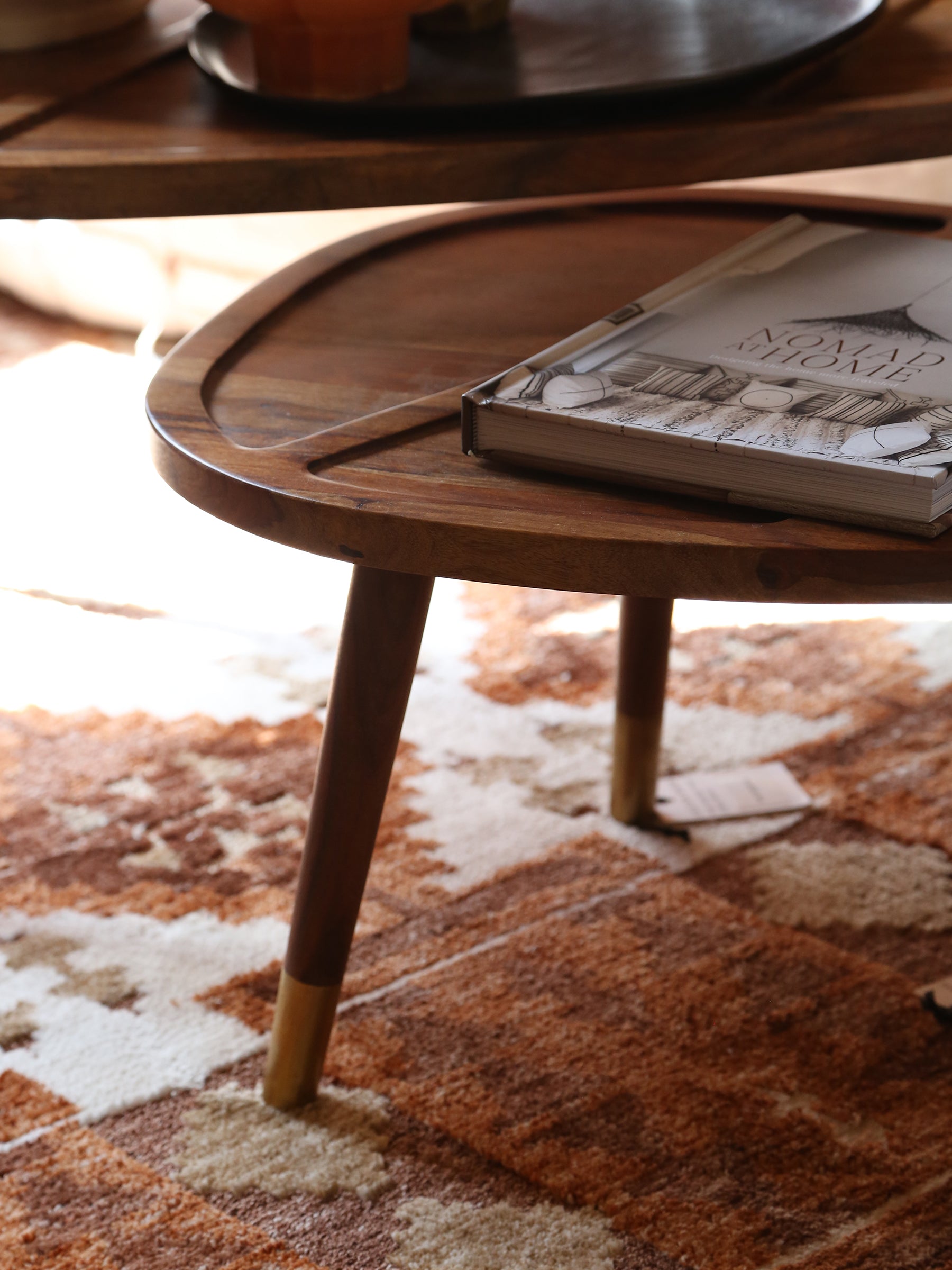 Sham Rosewood Coffee Table Set of 2