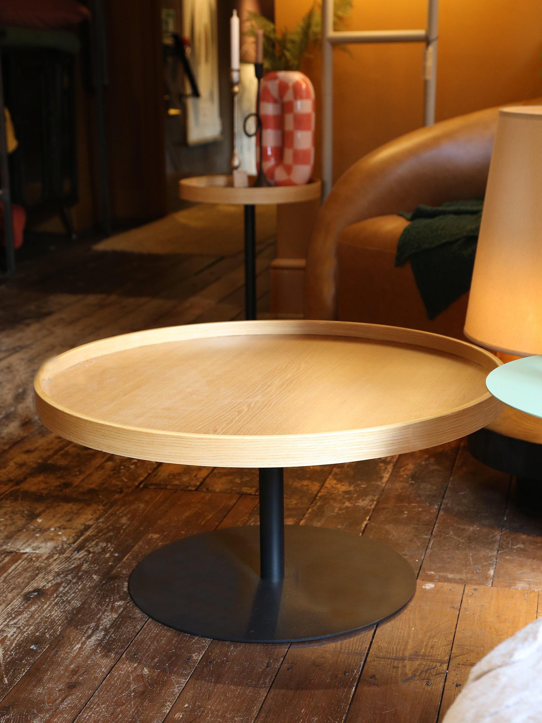 Oak Tray Coffee Table