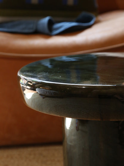 Marcie Green Mango Wood Side Table - 2 Sizes Available