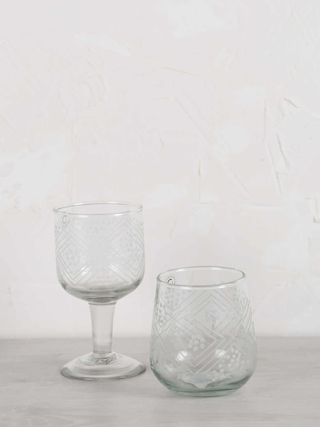 Kiyomi Engraved Tumbler Glass