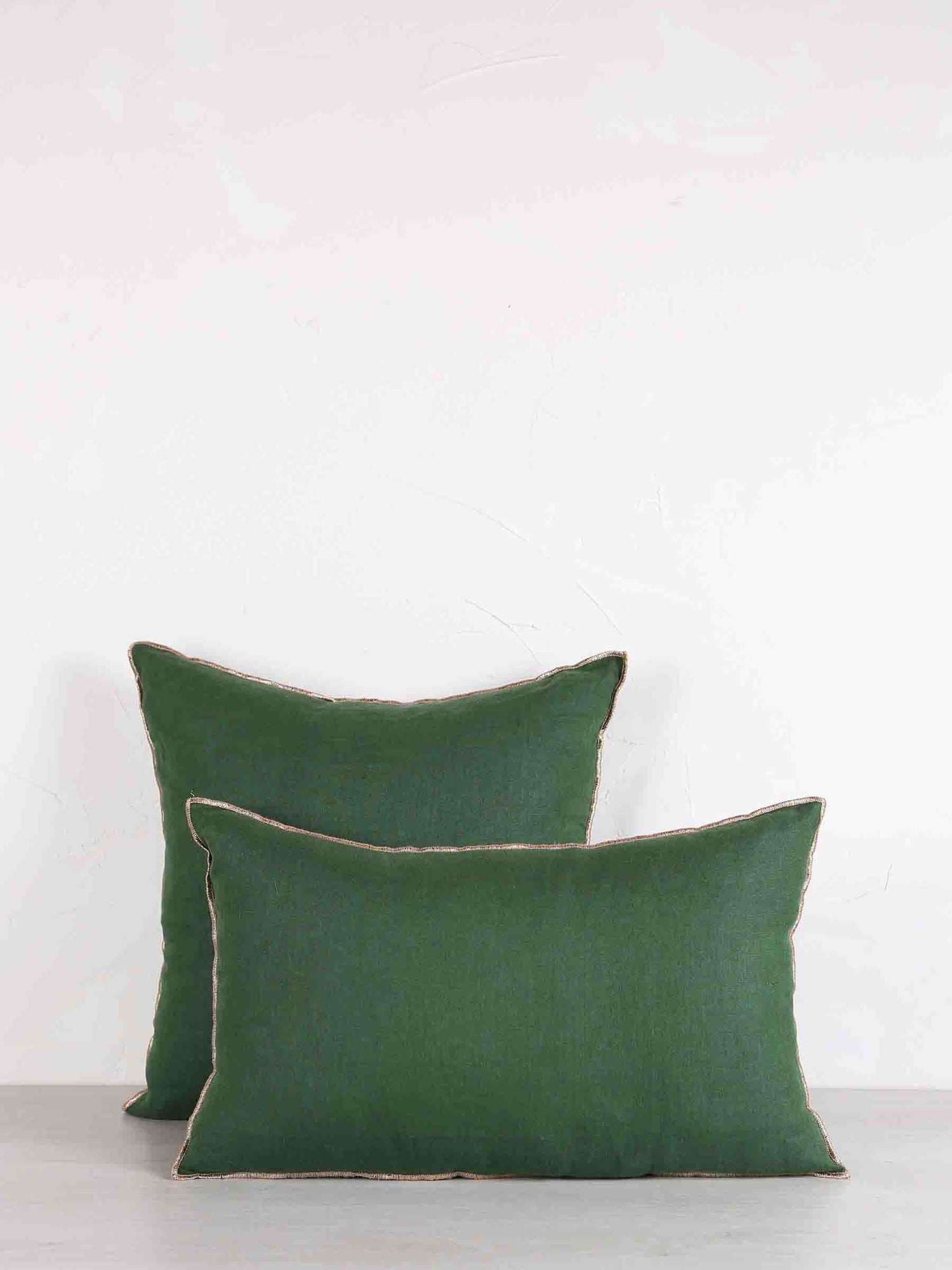 Zeff Celeste Linen 45x45cm Cushion - Spruce