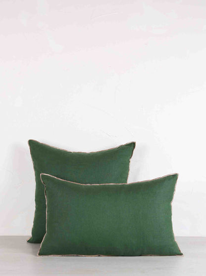 Zeff Celeste Linen 45x45cm Cushion - Spruce
