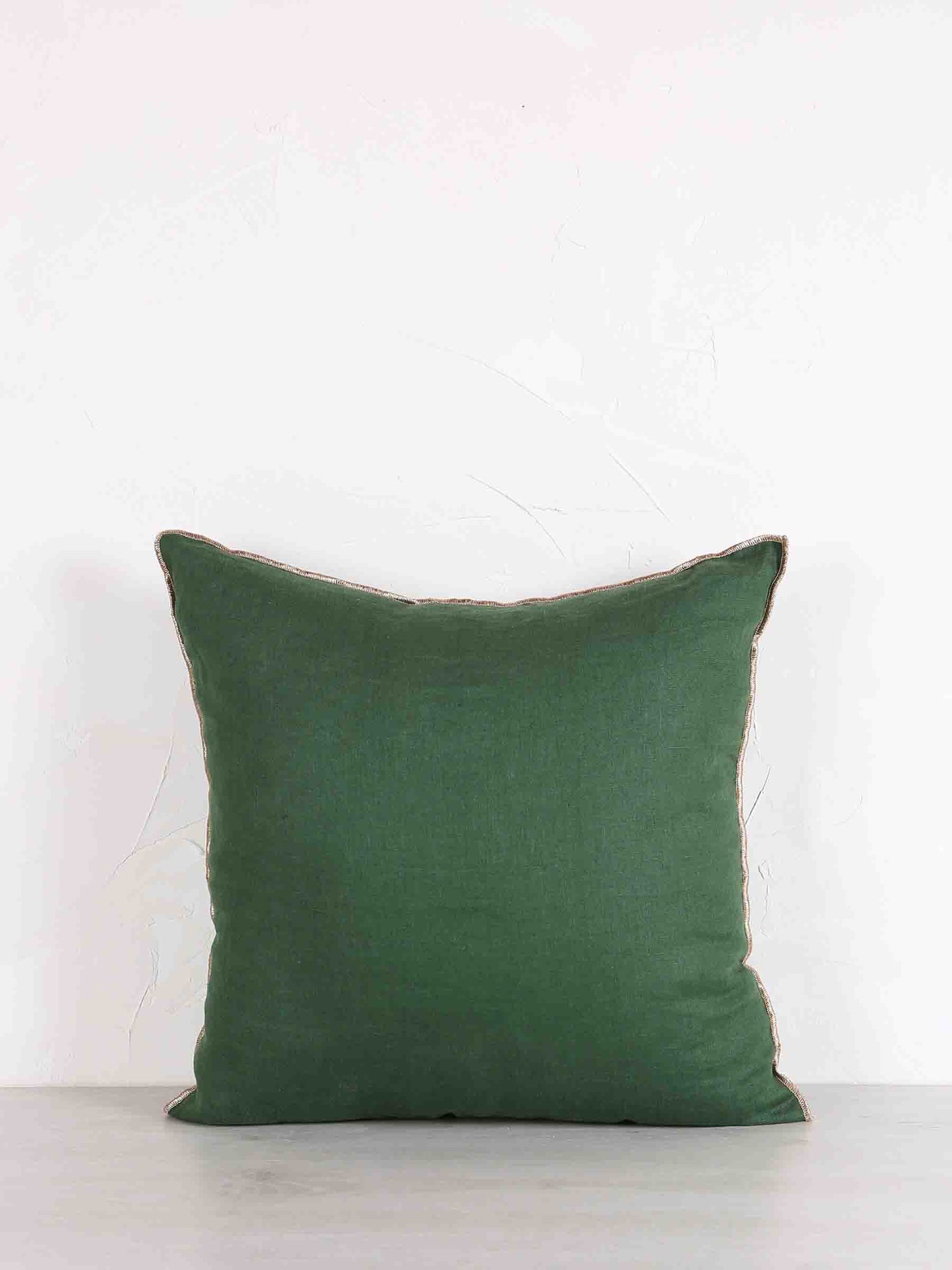 Zeff Celeste Linen 45x45cm Cushion - Spruce