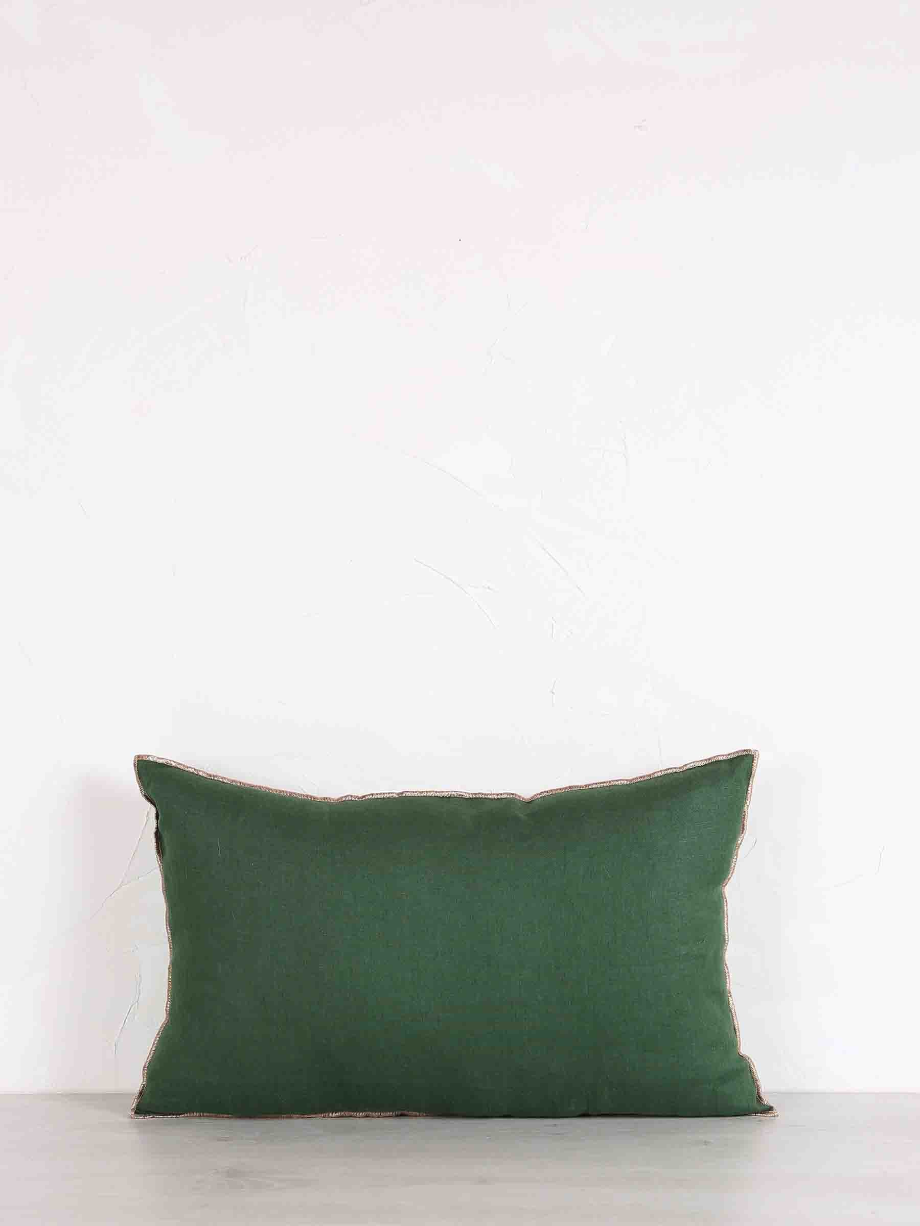 Zeff Celeste Linen 30x50cm Cushion - Spruce