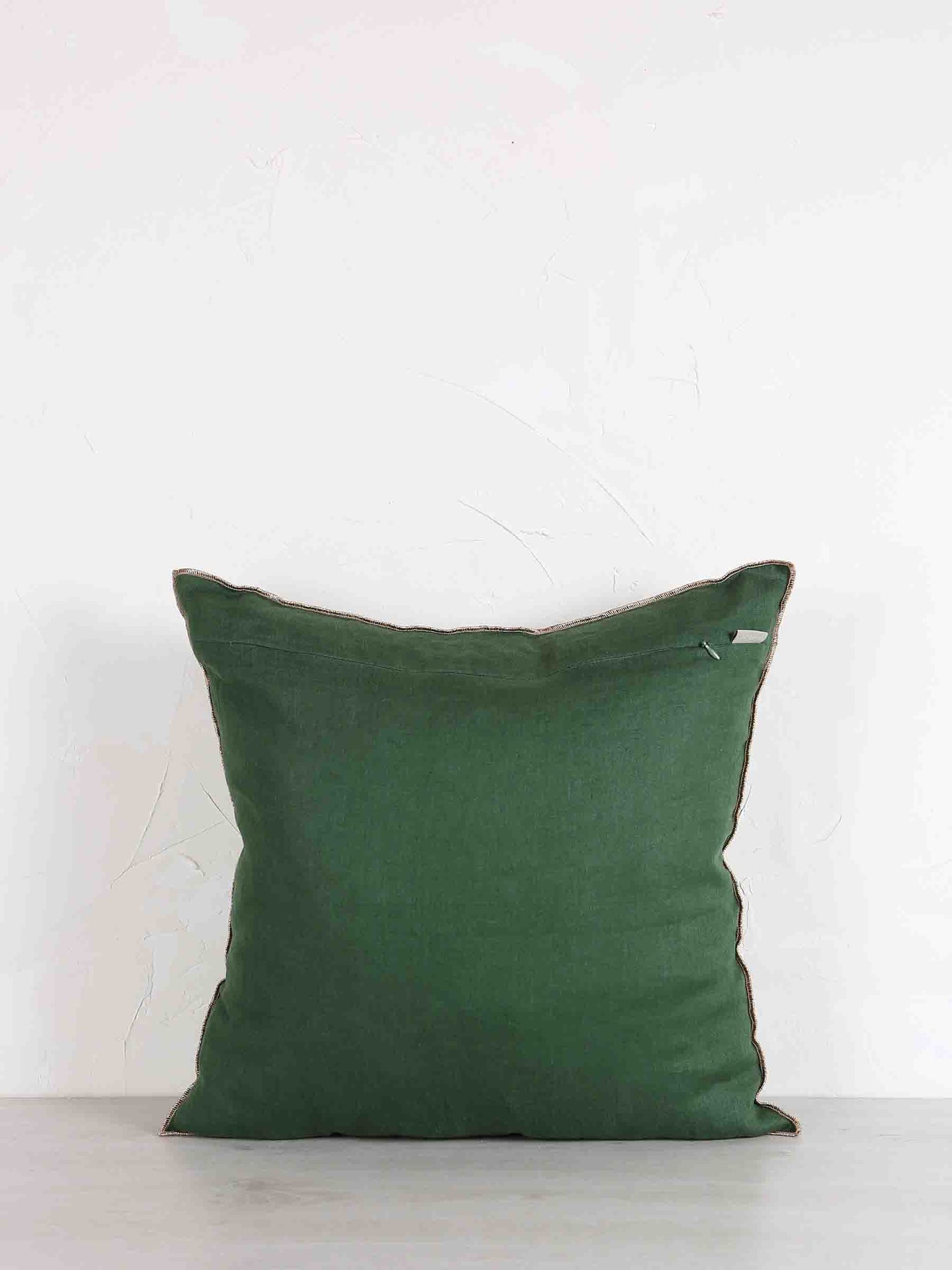 Zeff Celeste Linen 45x45cm Cushion - Spruce