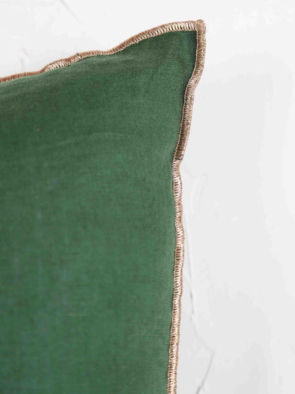 Zeff Celeste Linen 30x50cm Cushion - Spruce