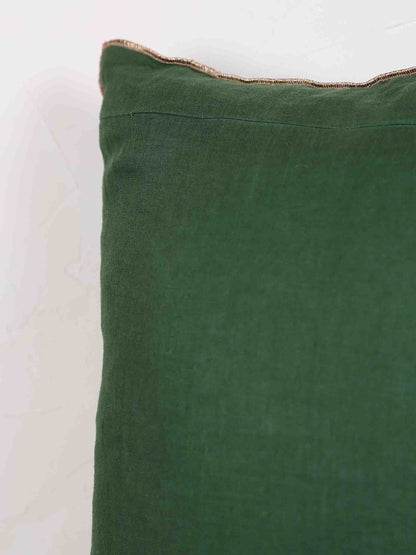 Zeff Celeste Linen 45x45cm Cushion - Spruce