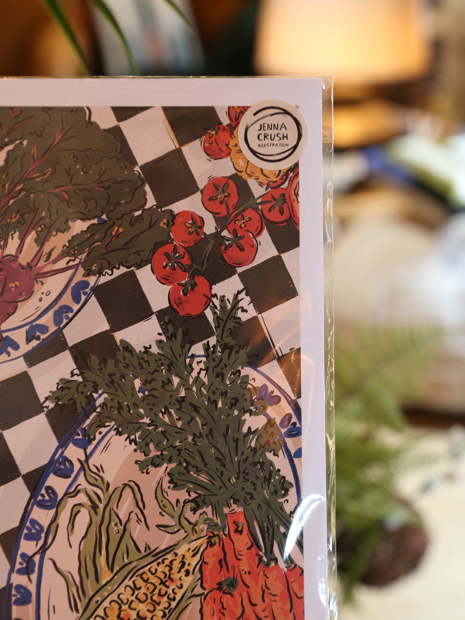 Veggie Platters Art Print - The Farmers Market Collection