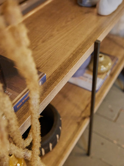 Antique Wooden Tiered Table