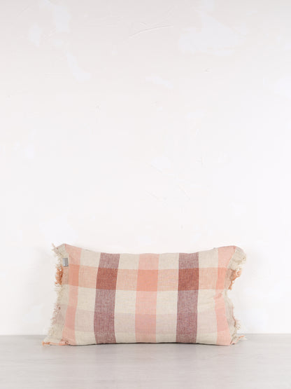 Kate patterned Cushion - terracotta - 3 Sizes available
