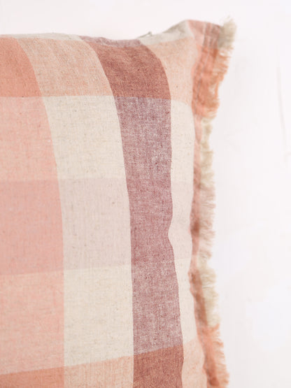 Kate patterned Cushion - terracotta - 3 Sizes available