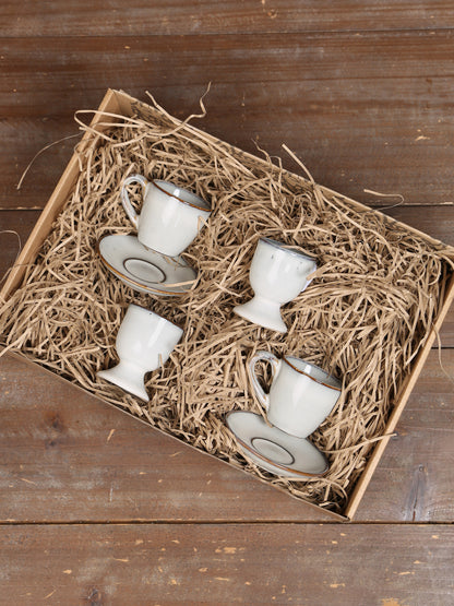 Broste Dippy Egg &amp; Espresso Set  - Nordic Sand - 2 Sizes Available