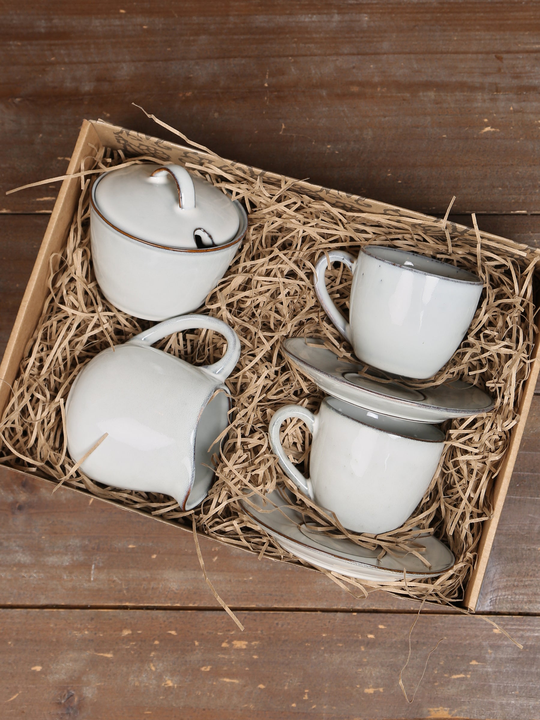 Broste Time for Tea Set - Nordic Sand
