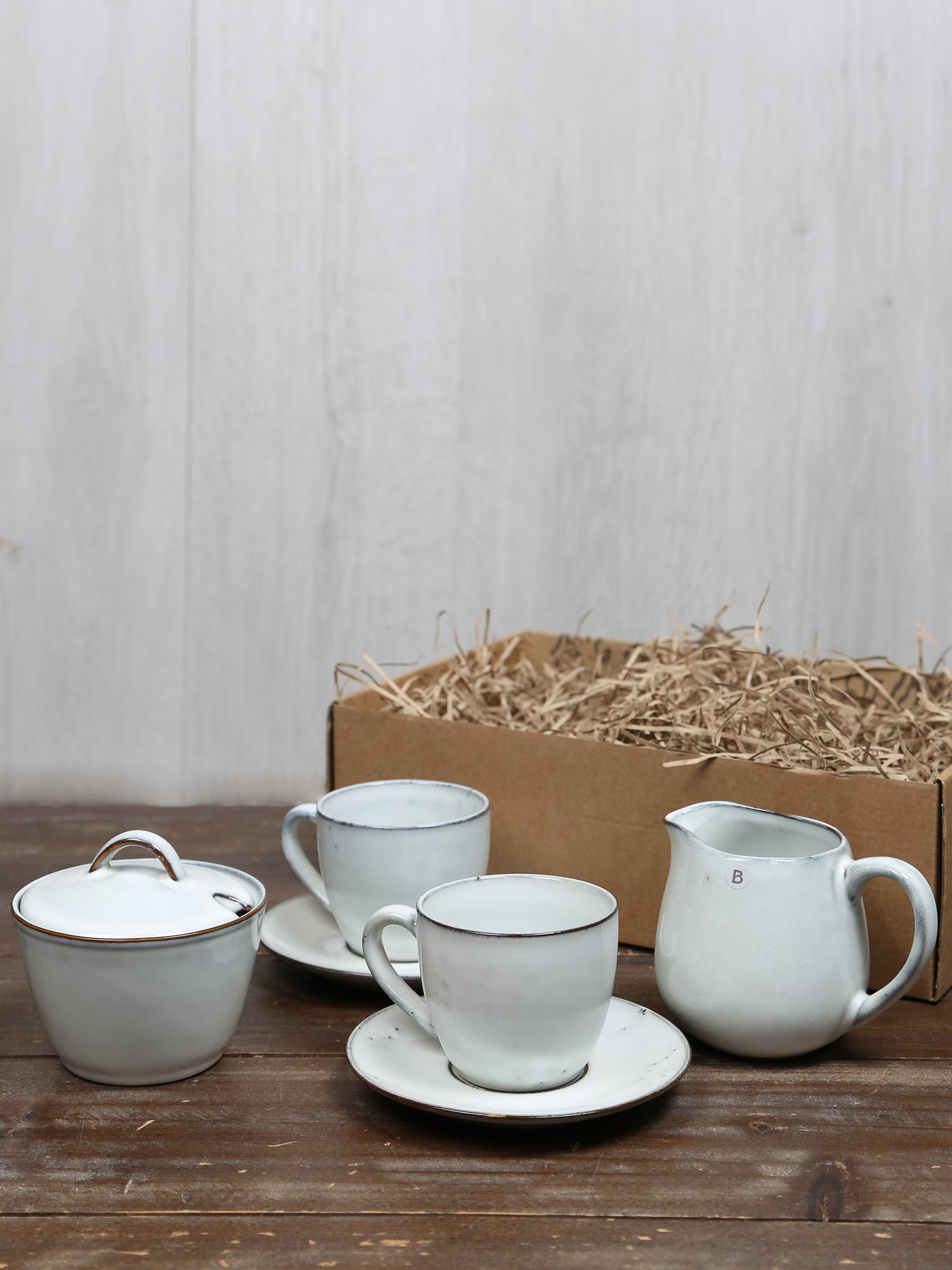 Broste Time for Tea Set - Nordic Sand