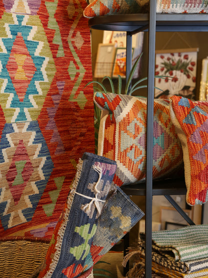 Belim Cushion - Hand Dyed, Hand Weaved - 90x35cm