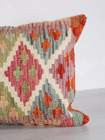 Mara Cushion - Hand Dyed, Hand Weaved - 90x35cm