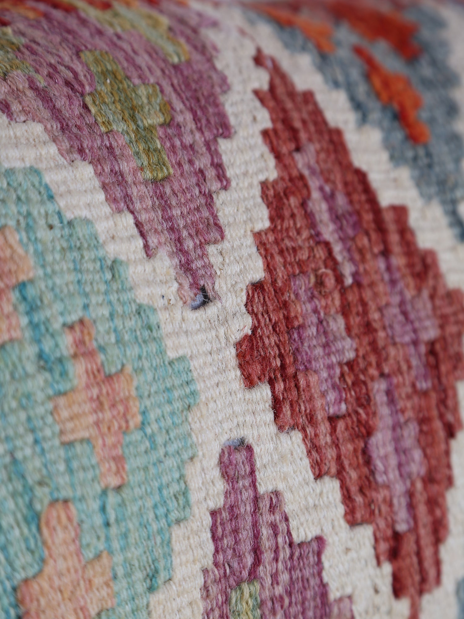 Mara Cushion - Hand Dyed, Hand Weaved - 90x35cm