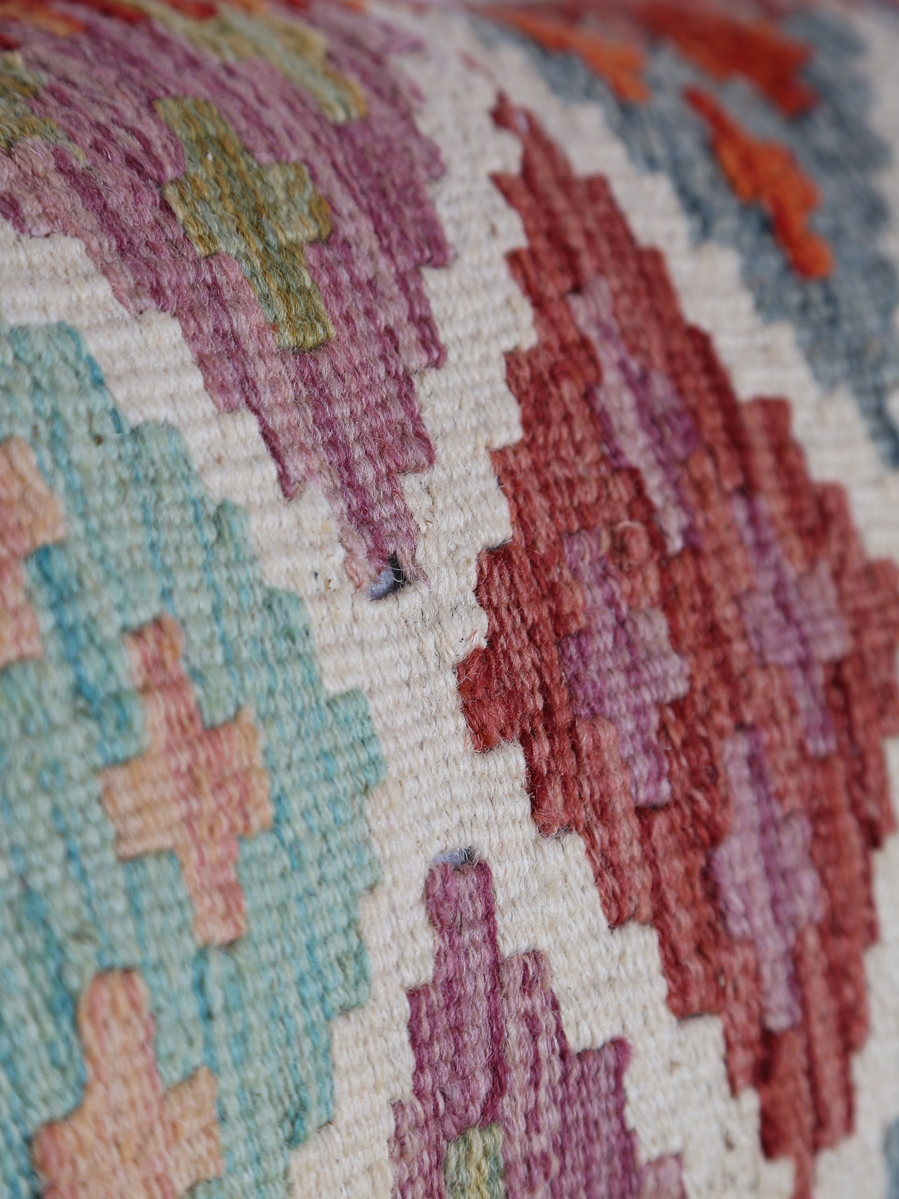 Mara Cushion - Hand Dyed, Hand Weaved - 90x35cm