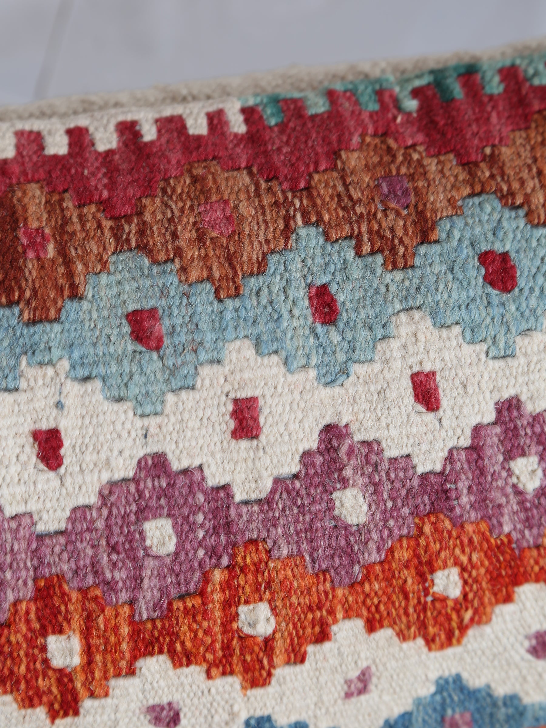 Soira Cushion - Hand Dyed, Hand Weaved - 90x35cm