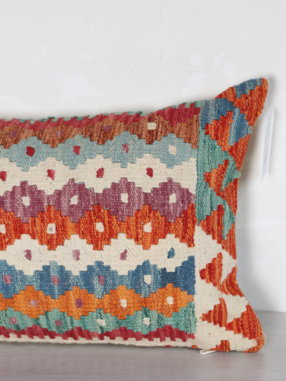 Soira Cushion - Hand Dyed, Hand Weaved - 90x35cm
