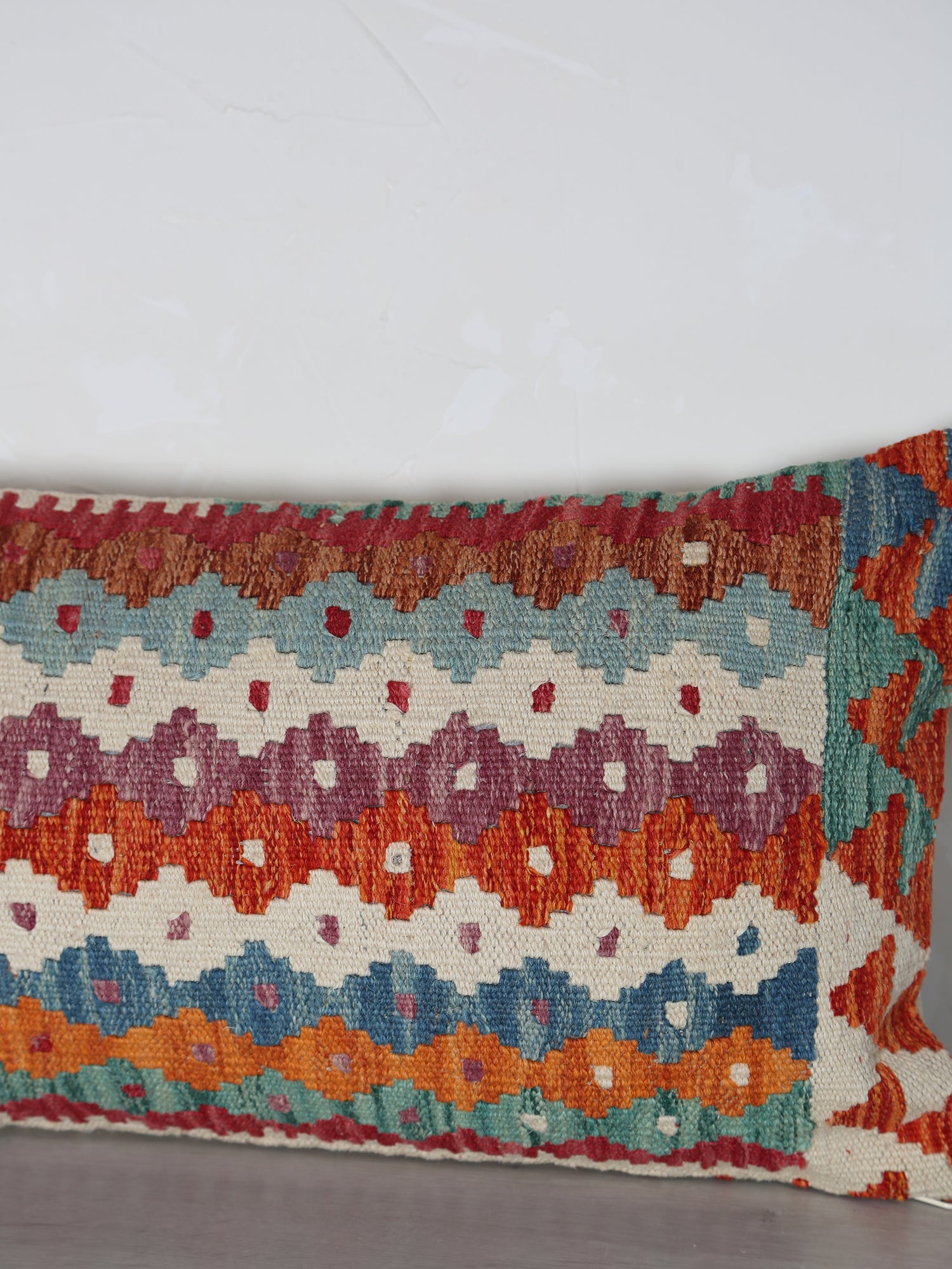 Soira Cushion - Hand Dyed, Hand Weaved - 90x35cm