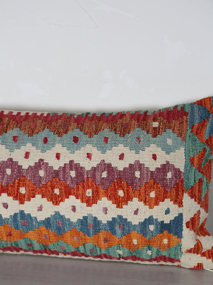 Soira Cushion - Hand Dyed, Hand Weaved - 90x35cm