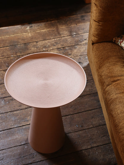 Ringar Round Side Table Rose Pink - Medium