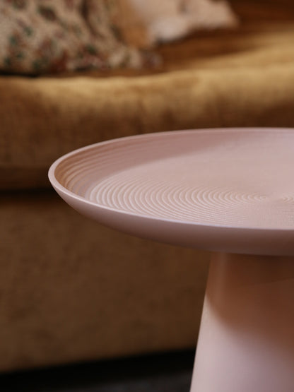 Ringar Round Side Table Rose Pink - Medium