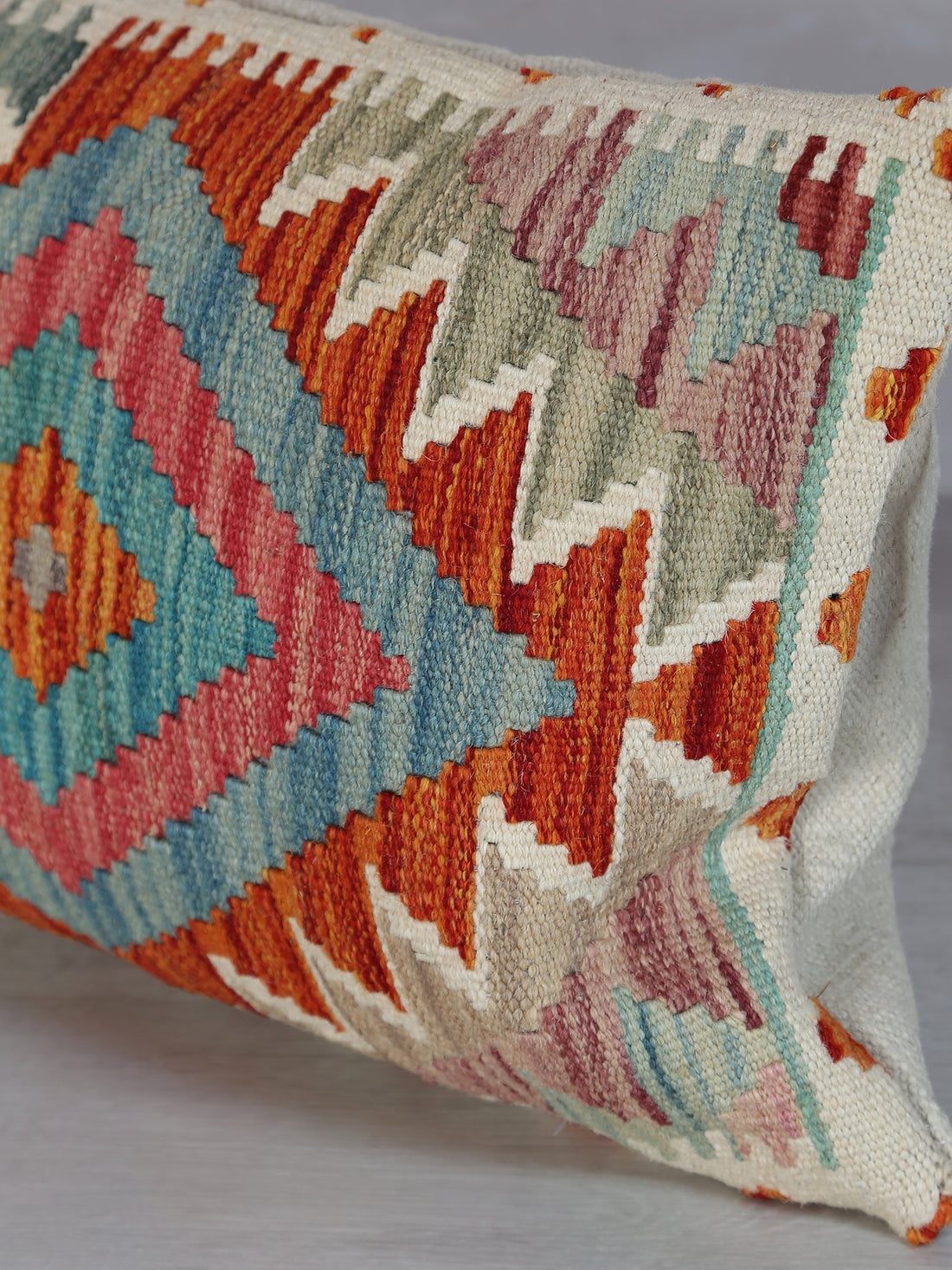Celine Cushion - Hand Dyed, Hand Weaved - 90x35cm