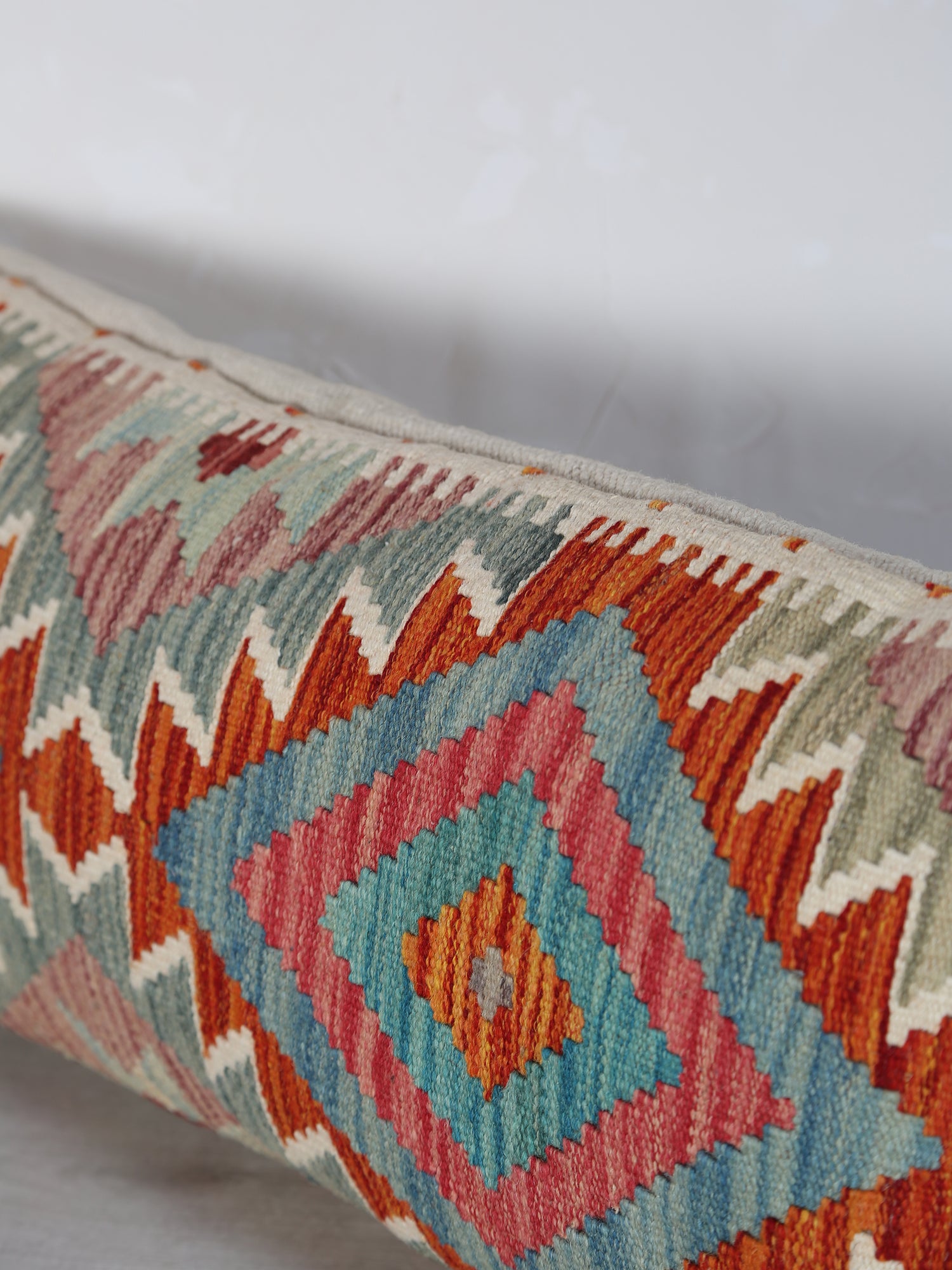 Celine Cushion - Hand Dyed, Hand Weaved - 90x35cm