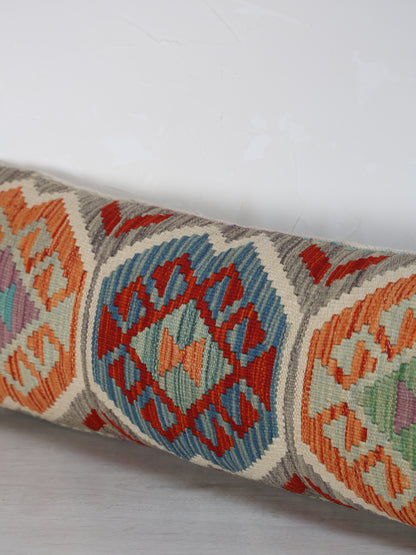 Kalana Cushion - Hand Dyed, Hand Weaved - 90x35cm