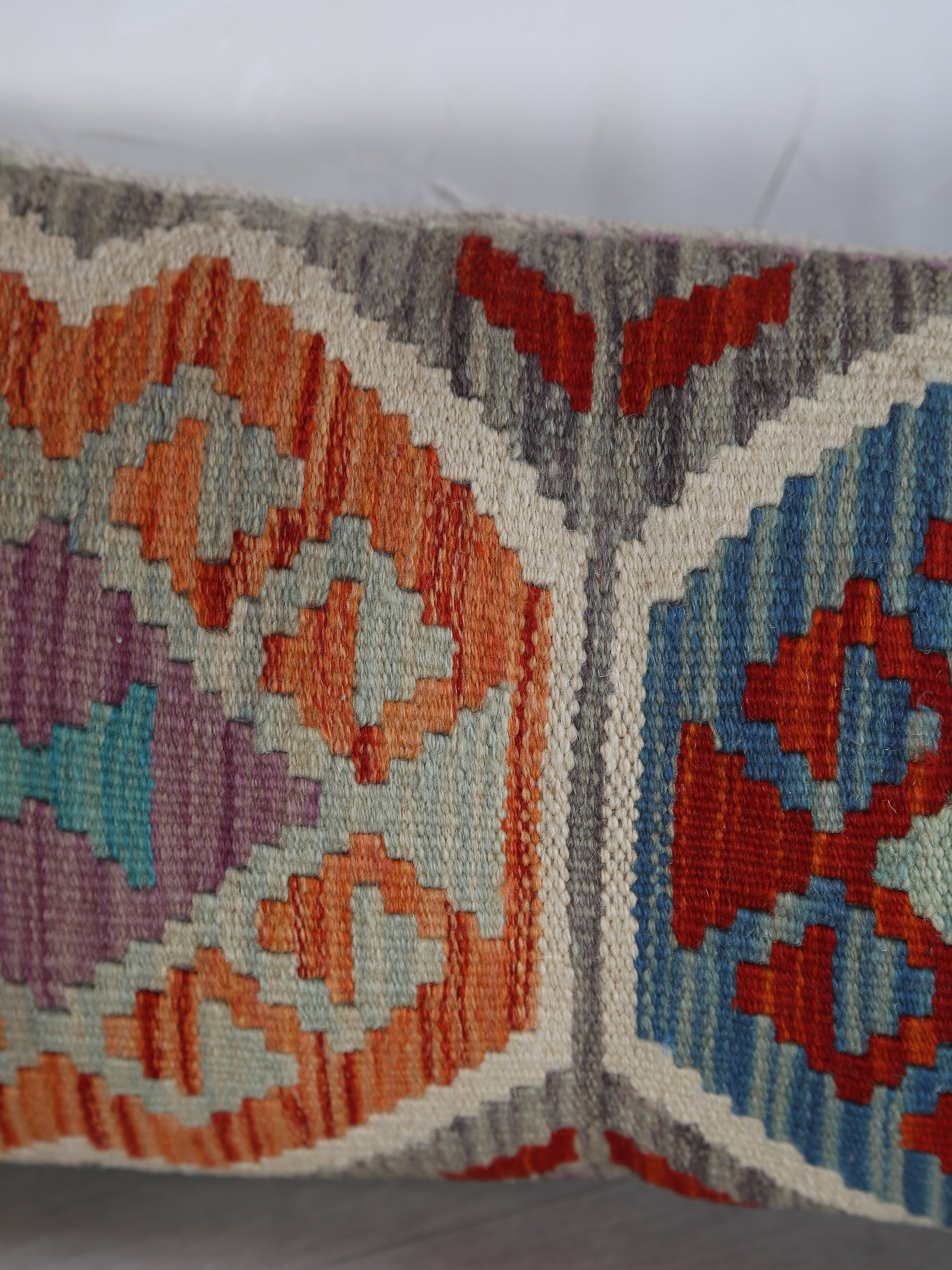 Kalana Cushion - Hand Dyed, Hand Weaved - 90x35cm