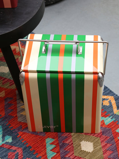 Cooler Be Wine Cool Box - Lemon Stripe