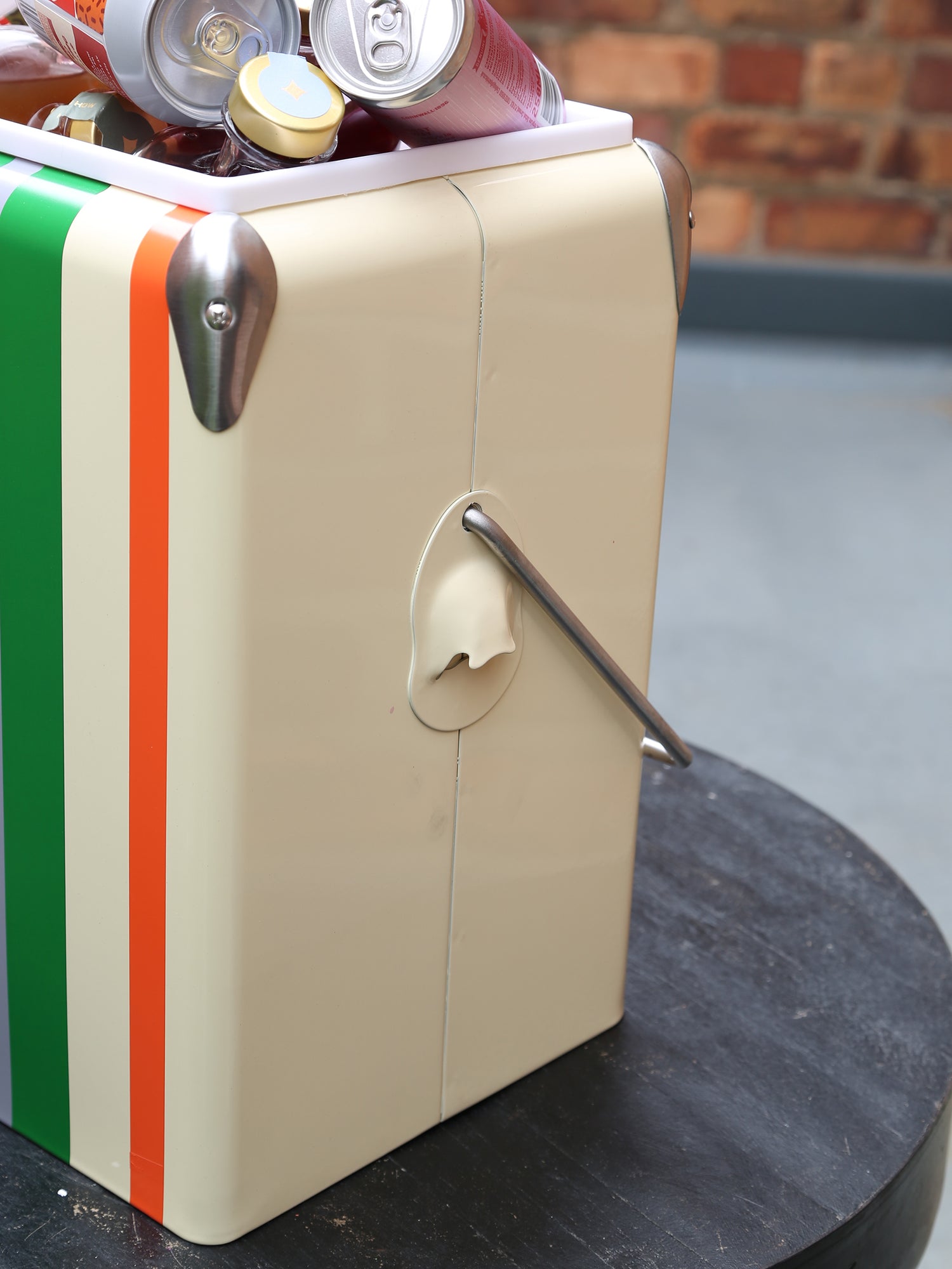 Cooler Be Wine Cool Box - Lemon Stripe