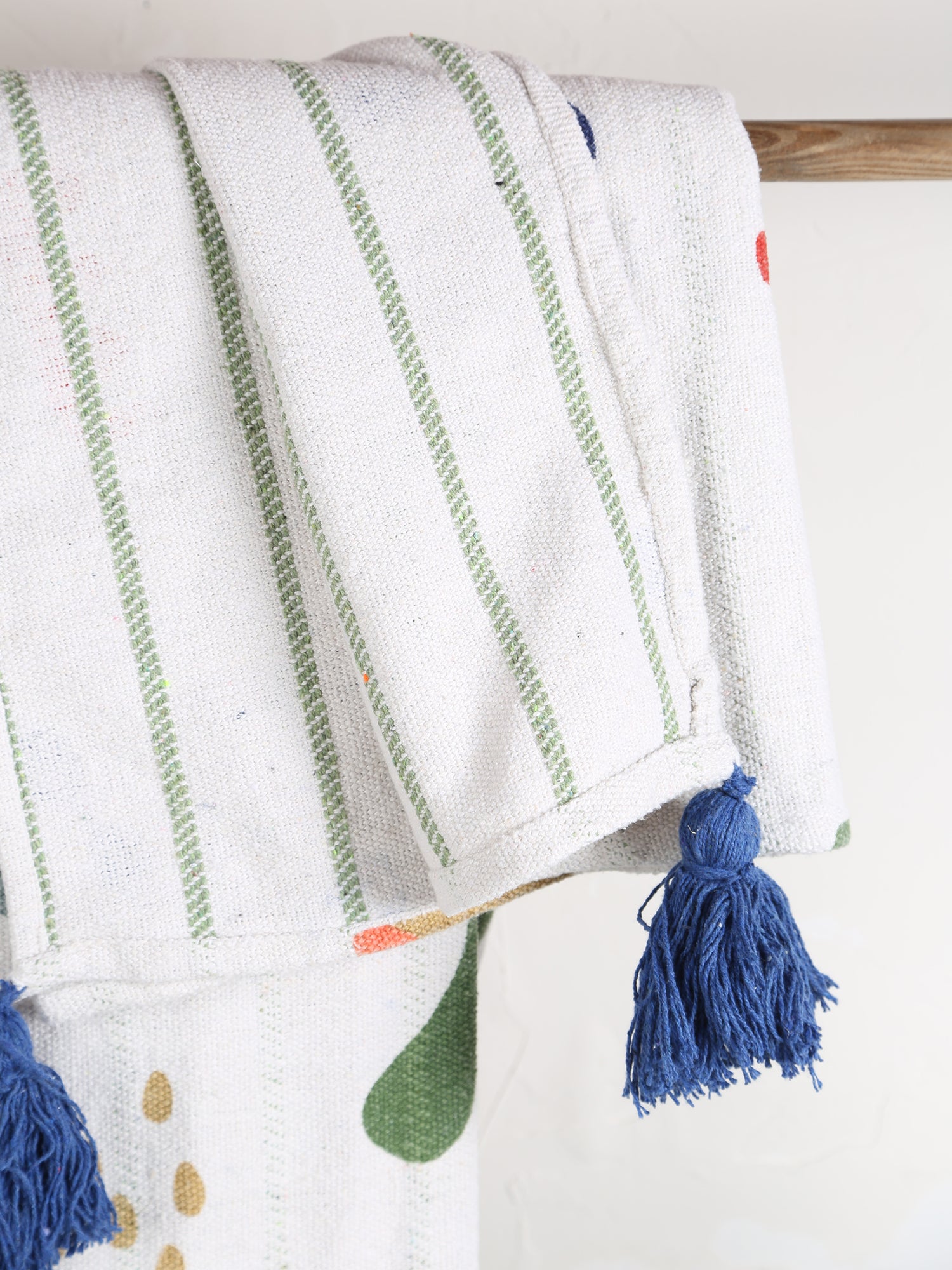 Sylvie Throw  - Recycled Cotton - Soft Motifs