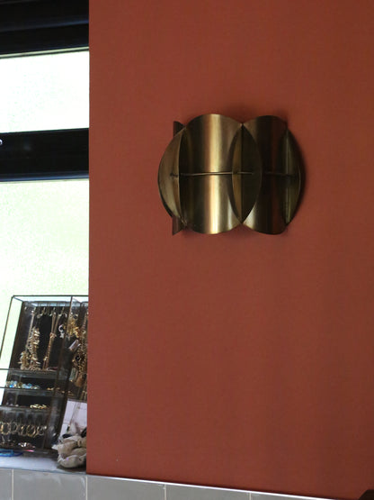 Corridor Sculptural Wall Lamp - Antique Brass