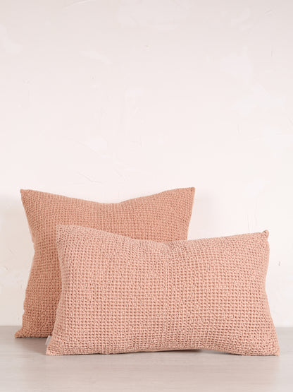 Maia Recycled Cotton Cushion - Dragee - 2 Sizes Available