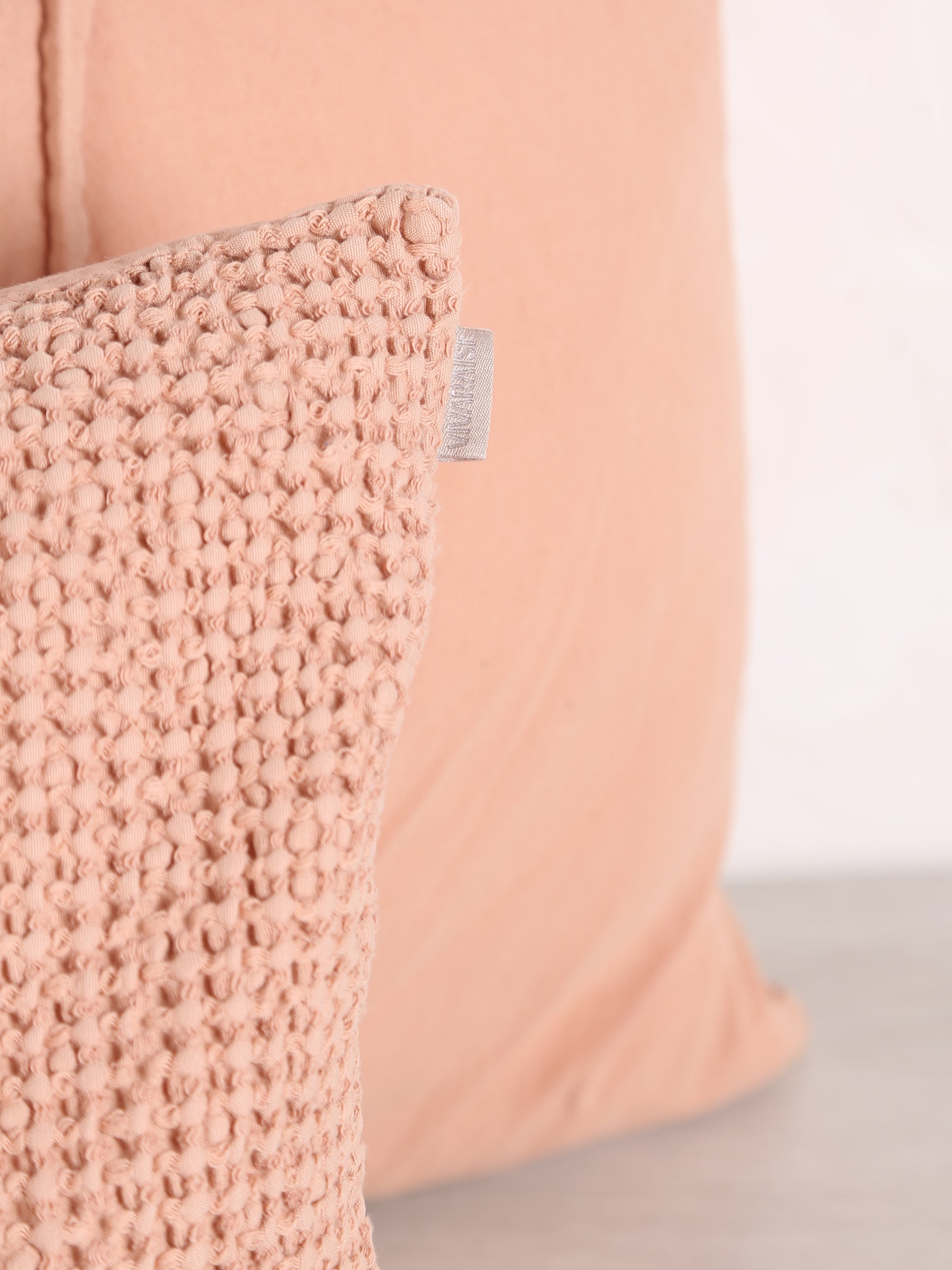 Maia Recycled Cotton Cushion - Dragee - 2 Sizes Available